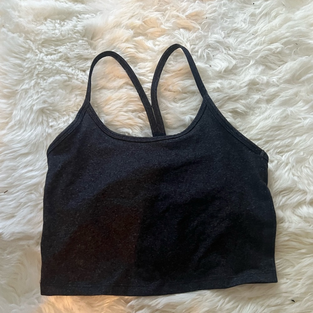 Beyond Yoga Slim Racerback Cropped Tank Top